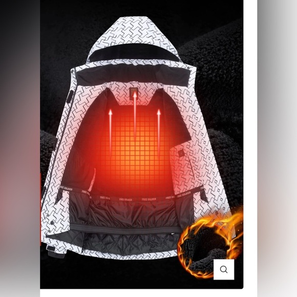 Stylish Black and White  Jacket - Picture 2 of 11